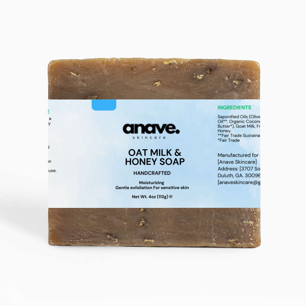 Oat Milk Honey Soap