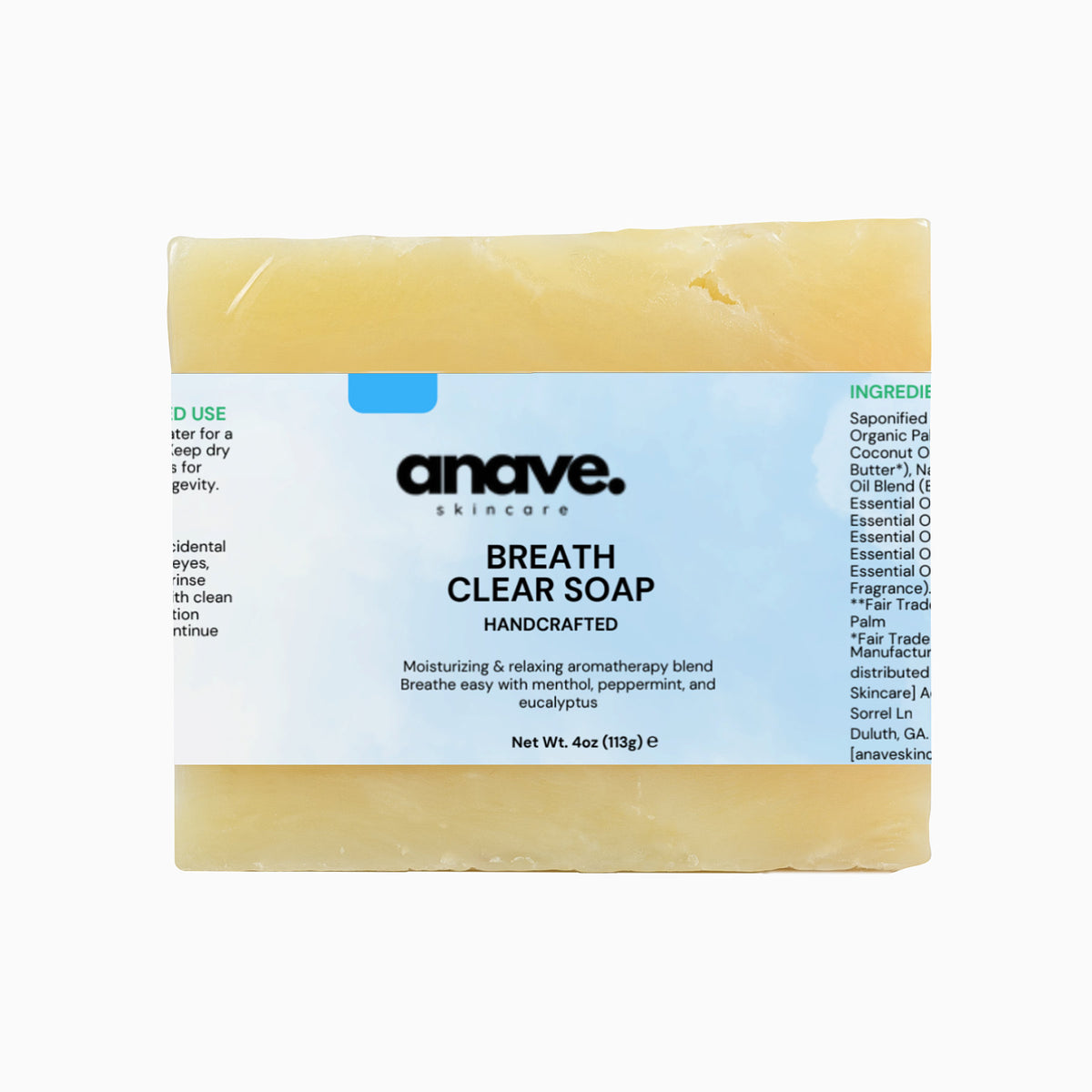 Breathe Clear Soap