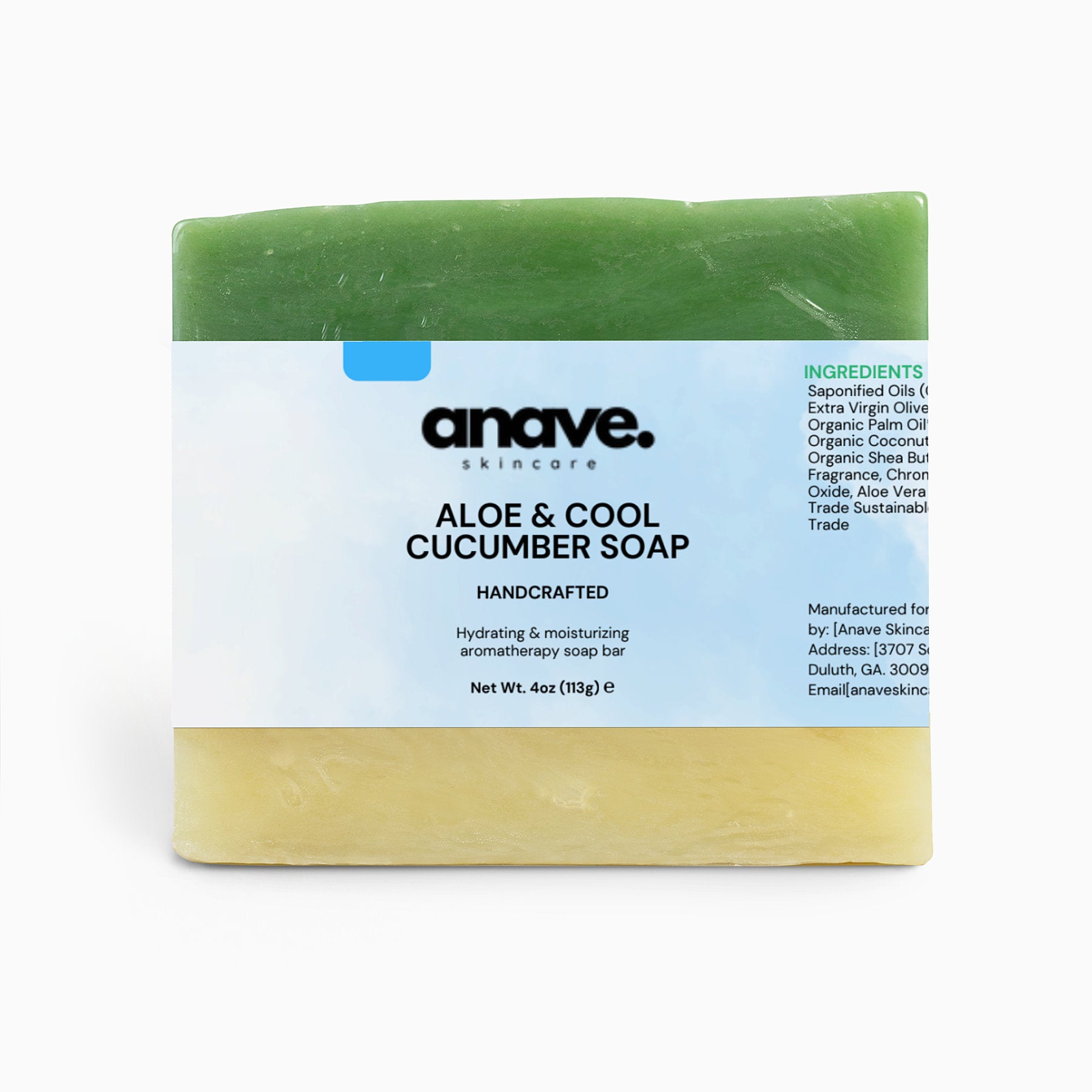 Aloe & Cool Cucumber Soap